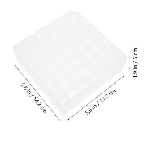 ULTECHNOVO Boxes Box Glass Case Essential Oils Holder Cryogenic Holder Case Plastic Vial Box Vial Freezer Box Injection Vial Box Labs Storage Case...