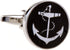 Anchor USN Pair Cufflinks in a Presentation Gift Box & Polishing Cloth...