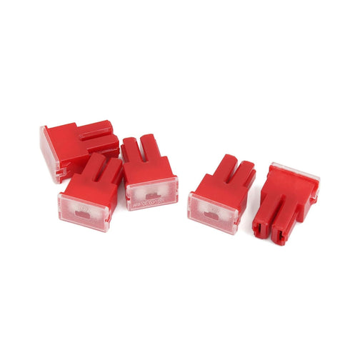 uxcell 50A 32V Car Pacific Type PAL Female Terminals Slow Blow Slot Fuses Red 5pcs...