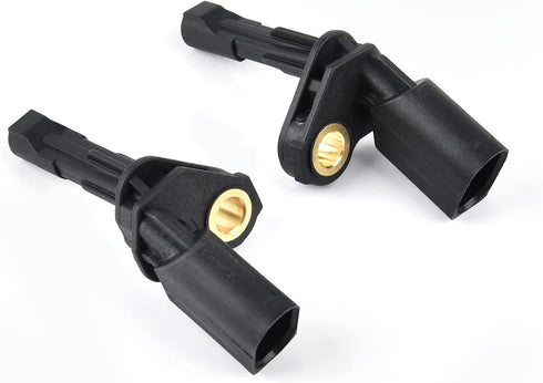SPEEDWOW 2pcs ABS Wheel Speed Sensor Rear Left Right for Audi TT, VW Amarok Beetle Bora CC Golf GTI Jetta Passat Rabbit, Seat Leon, Porsche Carrer...