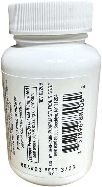 GeriCare Melatonin 1mg Tablets Dietary Supplement 60 Count (Pack of 1)...
