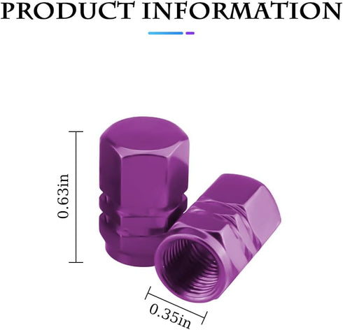 Fekey&JF 16 PCS Car Tire Valve Stem Caps, Waterproof Airtight Car Wheel Tire Valve Stem Covers Universal for Cars, Bicycles, Trucks, Motorcycles, ...