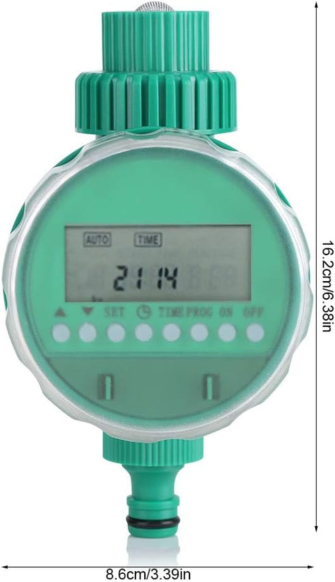 Intelligent Irrigation Timer, Automatic Electric Digital Garden Irrigation Timer Intelligent Flowers Watering Controller Home Timer Automatic Irri...