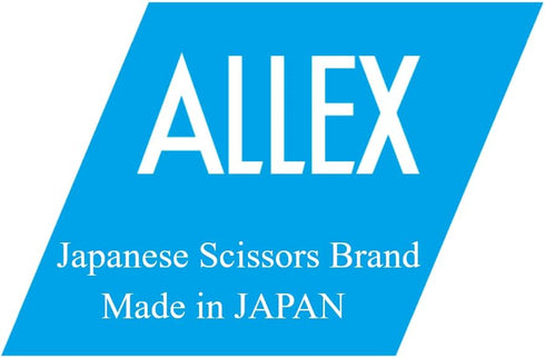 ALLEX Japanese Self Hair Thinning Scissors 7 Inch for Men and Women, Home Haircut Texturizing Scissors, Japanese Stainless Steel, Black, Made in J...