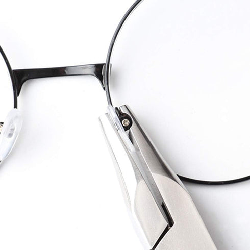 SPEEDWOX Adjusting Eyeglass Arms Frame Nose Pad Plier 6 Inches Eyeglasses Repairing Plier Stainless Steel Optical Hand Tool Eye Glasses Repair cla...