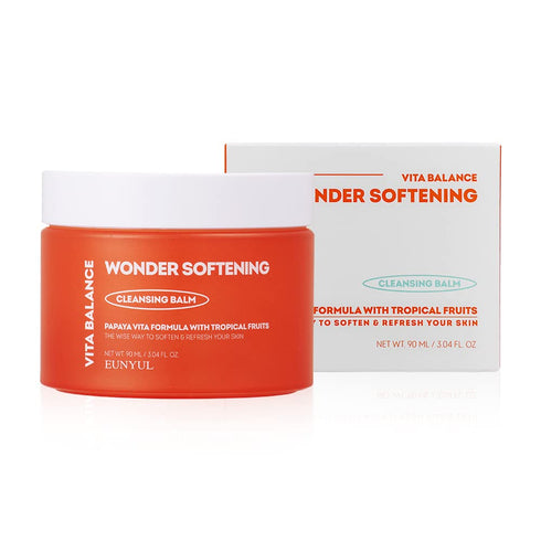 EUNYUL Vita Balance Wonder Softening Cleansing Balm 90 ml / 3.04 FL. OZ. Makeup remover & Cleansing Balm + Oil + Milk 3 in one korean skincare...