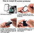 3D Screen Protector Compatible with 1.3 inches ID205L Smart Watch, and ID205 ID205U ID205G Veryfitpro LIVIKEY 1.3” smartwatch, 3-PACK, NOT compati...