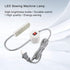 Fdit 30LED 2W Sewing Machine Light Working Lamp with Magnetic Base Switch Daylight LED Clamp Light Desk Lamp Multifunctional Flexible Lamp(US-Plug...