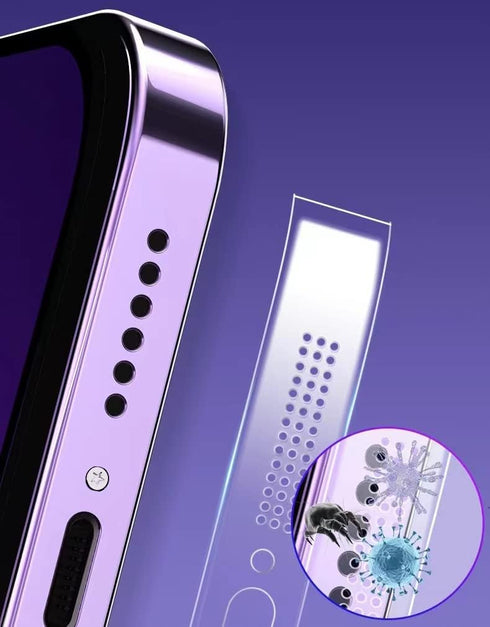 2 Pack High Transparent Mesh Speaker Cover Anti Dust Protective Film for iPhone 14 Pro Max......