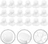 Chef Suit Buttons 100 Pcs Ball Plastic Buttons Chef Coat Stud Button Round Movable Jacket Chef Button for Chef Coat Uniform Jackets White Plastic ...