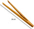 2 Pieces Natural Bamboo Toast Tongs, toast tongs, bamboo tongs,10.2 Inches Long Tongs with Anti-slip Design,for Toaster,Fruits, Bread & Pickles, K...
