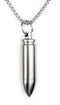 Small Pill Box Titanium Pill Fob Necklace Bullet Nitro Mini Waterproof Pill Holder Lightweight Survival Case Keychain Pill Bottle for Men & Women ...