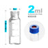 Autosampler Vials,2mL Clear Sample Vials with Write-on Spot and Graduations,Screw top 9-425 Thread Finish,12mm ID x 32mm L(Pack of 100)...