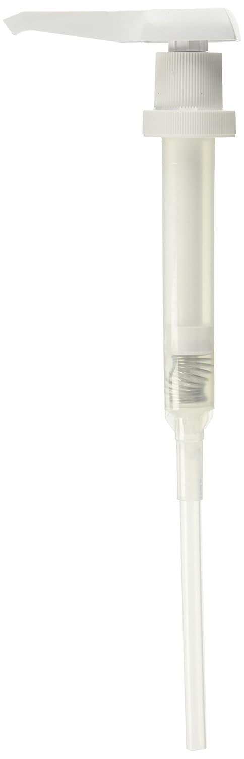 TOA 4pk of White Plastic Gallon Pumps Bottle Dispenser Oil Cream Lotion Liquid Container...