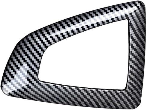 for BMW F20 F21 F22 F23 F30 F34 F35 F32 F33 F36 1 2 3 4 Series 14-18 car Gear Shift Knob Panel Cover Carbon Fiber Pattern Sticker...