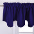 NICETOWN Blackout Curtain Valance Tier - Small 52 inches by 18 inches Scalloped Rod Pocket Window Curtain Valance for Cafe/Boys Bedroom/Bathroom/B...