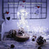 buways Fairy Lights,2-Pack Battery Operated Waterproof Cool White 50 LED Fairy String Lights,16.4ft Silver Wire Light with Remote Control for Chri...