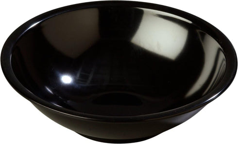 Carlisle FoodService Products 800B03 Melamine Salad Bowl, 27 oz, Black...