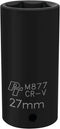 Performance Tool M877 1/2-Inch Drive 6pt Impact Socket, 27mm...