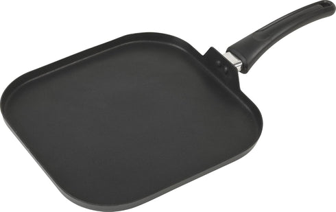 Goodcook Everyday Nonstick Square Griddle Pan cookware, 11 in, Non-stick black...