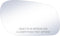 Passenger Side Replacement Mirror Glass - compatible with Ford & Mercury vehicles- Crown Victoria 1998-2011, Grand Marquis 1998-2010 - non-heated,...