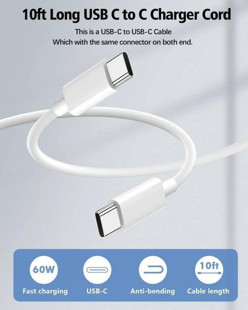 iPhone 15/15 Pro Max Charger, iPad USB C Charger for iPhone 15/15 Plus/Pro Max, iPad Pro 12.9/11 inch, iPad Air 5th/4th, iPad 10th, 3Pack PD Fast ...