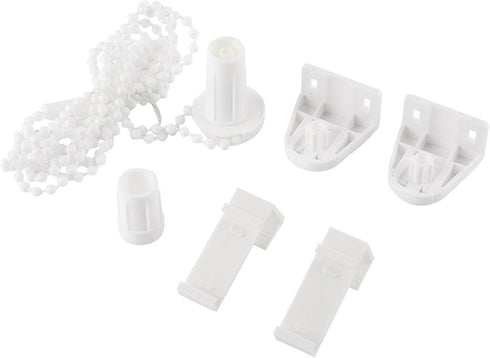 17mm Roller Blind Fitting Repair Kit, Roller Shade Clutch Bracket Bead Chain Set for Home Window Treatment, Sturdy and Durable...