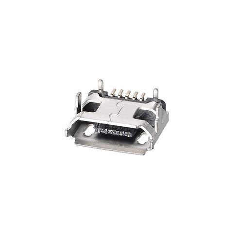uxcell 20PCS Micro USB Female Socket Connector Port, 5-Pin DIP 180 Degree, Replacement Adapter...