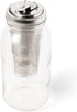 Jarware Cold Brew Coffee Maker and Tea Infuser Lid For Wide Mouth Mason Jars,Black...