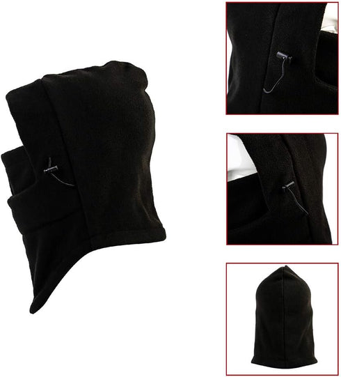 Balaclava Ski Mask 2 Pcs - Windproof Warmer Fleece Adjustable Winter Mask for Men Women...