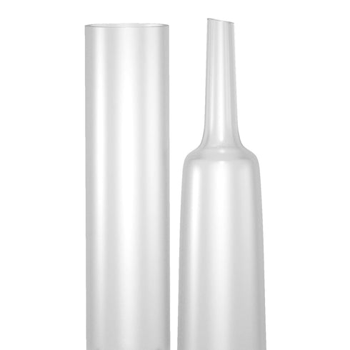 Diameter 5/8 Inch Dual Wall Clear Heat Shrink Tubing 3:1, 4Ft Long Electrical Shrink Tube for Wires,Marine Grade Shrink Tube with Adhesive Lined W...