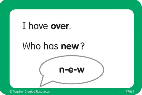 Teacher Created Resources I Have, Who Has Sight Words Game, Grade 1, Multi...