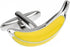 Banana Yellow Pair Cufflinks in a Presentation Gift Box & Polishing Cloth...
