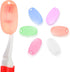 6 Pcs Toothbrush Covers, Silicone Toothbrush Case Covers Portable Toothbrush Pod Caps Case Protector Brush Pod for Household Travel Camping Bathro...