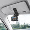 SUREWO Car Sun Visor Mount, Quick Clip Sun Visor Mount with Universal Ball J Hook Compatible with GoPro Hero 12 11 10 9 8 7 6 5 Black,DJI Osmo Act...