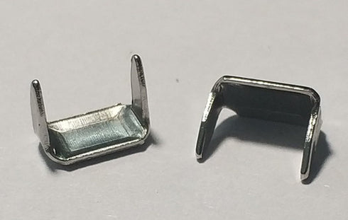 100 Pcs Leather Staples Staple Fasteners Holders Copper for Belt Clip Keeper Leathercraft Zippers Buckles...