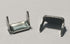 100 Pcs Leather Staples Staple Fasteners Holders Copper for Belt Clip Keeper Leathercraft Zippers Buckles...