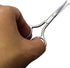 4 Inch Professional Stainless Steel Rounded Tip Nose Eyebrow Ear Dog Pet Hair Trimming Safety Scissor Shears - Grooming Cutting Scissors for Men &...