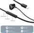 USB C Headphones for iPhone 15 Pro Max Plus ipad with for Samsung Google Oneplus and Other Type C Cellphone with Microphone Earbuds, Type C Wired ...