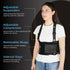 Work Back Brace for Men & Women, Adjustable Lower Back Support Belt with Suspenders for Back Pain Relief, Moving Construction Warehouse Heavy Lift...