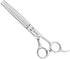Dog Cat Scissors for Grooming, Pet Shears for Thick Coats and Matted Hair, Thinner Curved Straight Chunker Stainless Steel Shears (7.0" Chunker Si...
