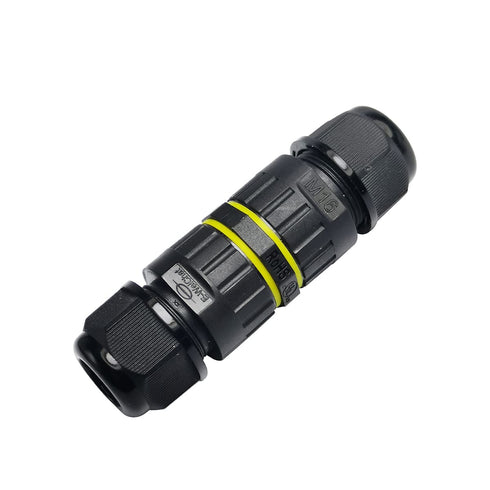 COMOPEZ 3Pin IP68 Waterproof Junction Connector Box 3 Pole Electrical Box Wire Connector Cable for Underground Outdoor Light,LED,Tree Strings, Cab...