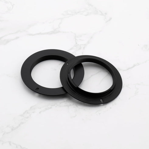 2Pcs Aluminum Alloy Lens Mount Adapter Lens Adapter Ring for M42 Mount Lens Camera Mount Adapter Converter Compatible with Sony NEX Mount Camera L...