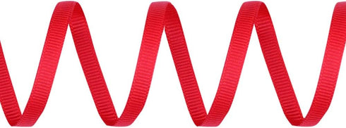 Ribest Red Grosgrain Ribbon, 1/4 Inch 50 Yards, Red Ribbon for Gift Wrapping Flower Bouquet Hair Bows Wedding Decoration...