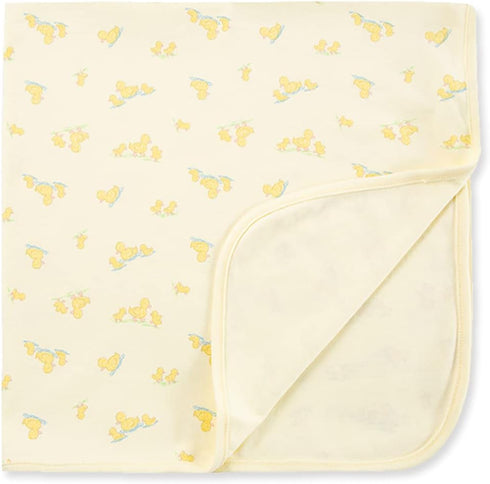 Little Me Blankets for Baby Duckies Swaddling Receiving Blankets...