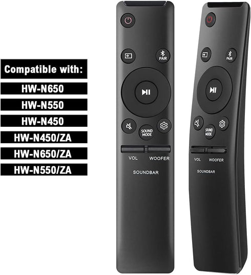Gvirtue AH59-02767A Universal Remote Control Replacement for Samsung Soundbar Sound Bar Remote Controller Home Theater Surround Sound Bluetooth Sp...