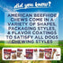 Pet Factory American Beefhide 12" Knotted Bone Dog Chew Treat - Chicken Flavor, 1 Count/1 Pack...