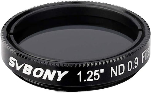 SVBONY SV139 Telescope Filter Moon Filter 1.25 inch 12.5 Percent Transmission Telescope Filter ND8 Neutral Density Filter for Telescope Eyepiece R...