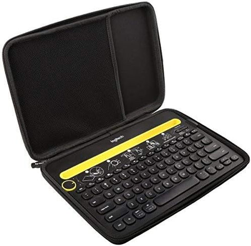 Aproca Hard Travel Storage Case for Logitech K480 Bluetooth Multi-Device Keyboard (Black)...