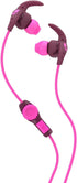 Skullcandy XTplyo In-Ear Sport Earbuds with Mic, Plum/Pink...
